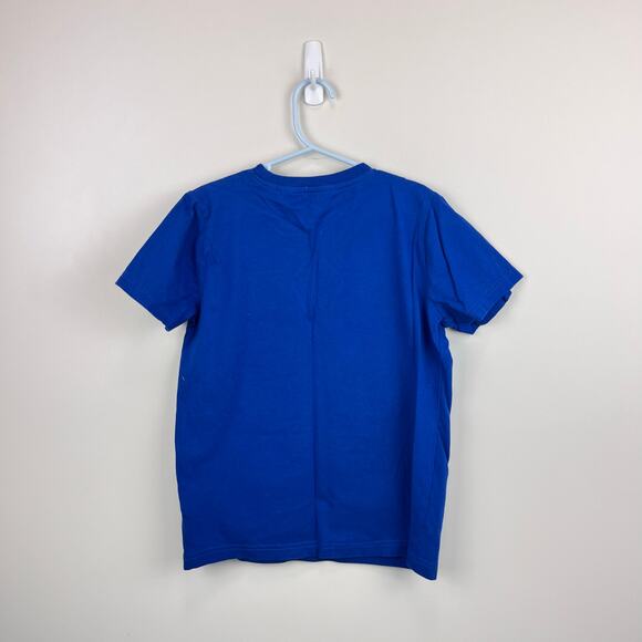 Mini Boden Educational Flap T-shirt Brilliant Blue Animal Poo 8-9 - Picture 7 of 7